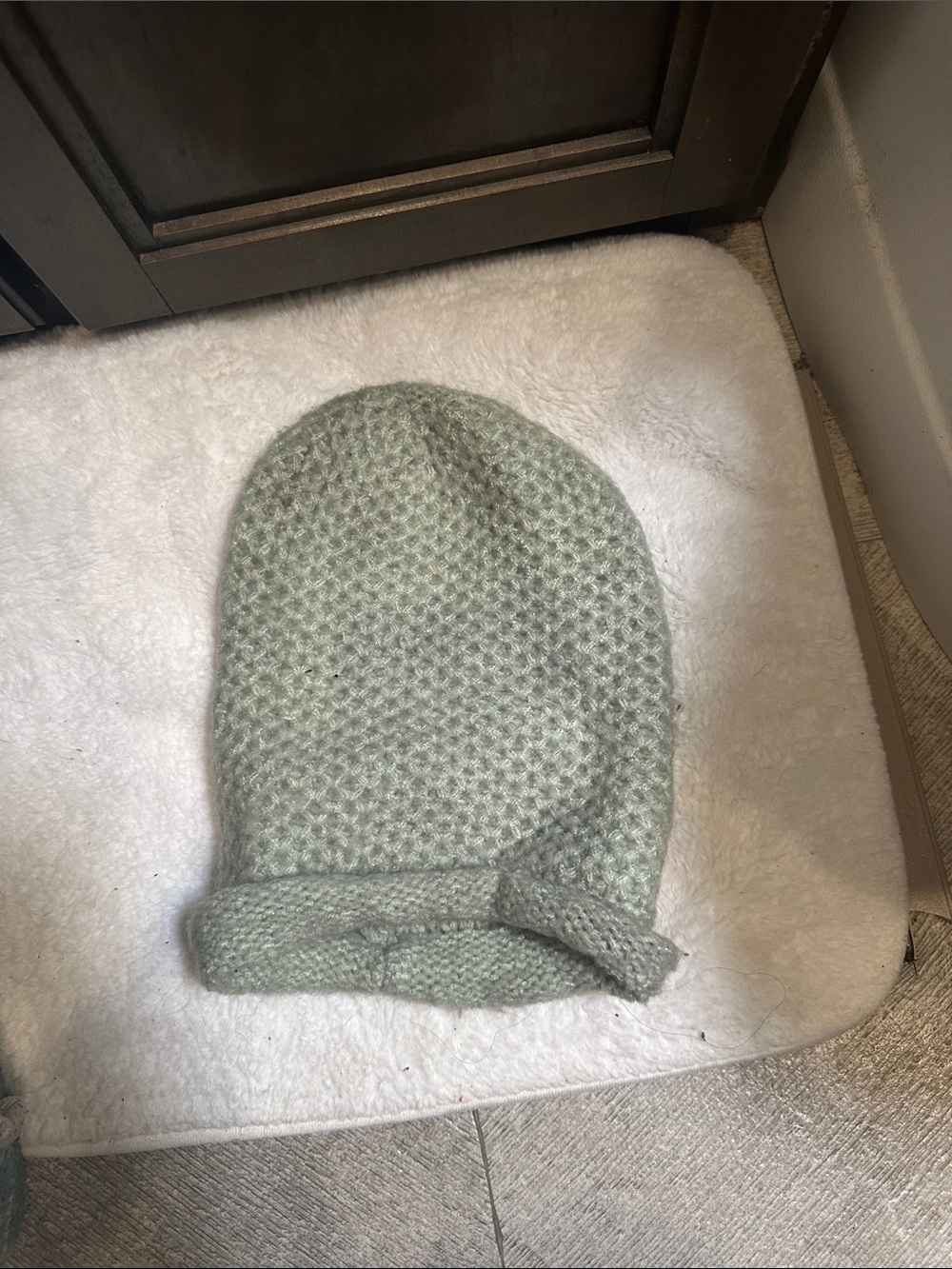 Source Unknown Mint Green Knit Women's Beanie